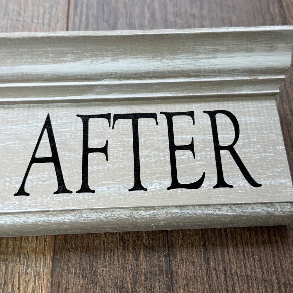 Happily Ever After Wood Sign Farmhouse Wedding Wall Decor Driftwood Designs - Picture 13 of 16